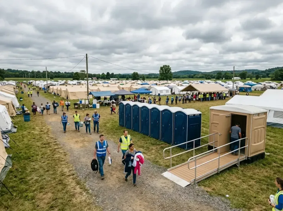 disaster-relief-camp-restrooms-010 — frequently asked questions, Dumpster & Portable Bathrooms Rental in Mehlville, MO